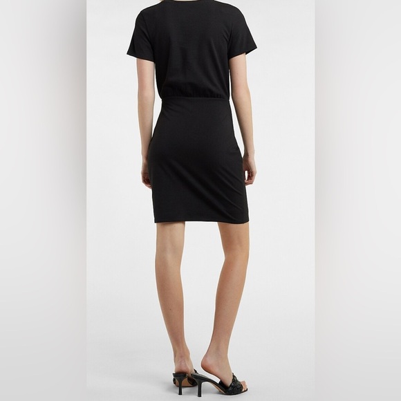 Express Tie Front T-Shirt Dress - Picture 5 of 7